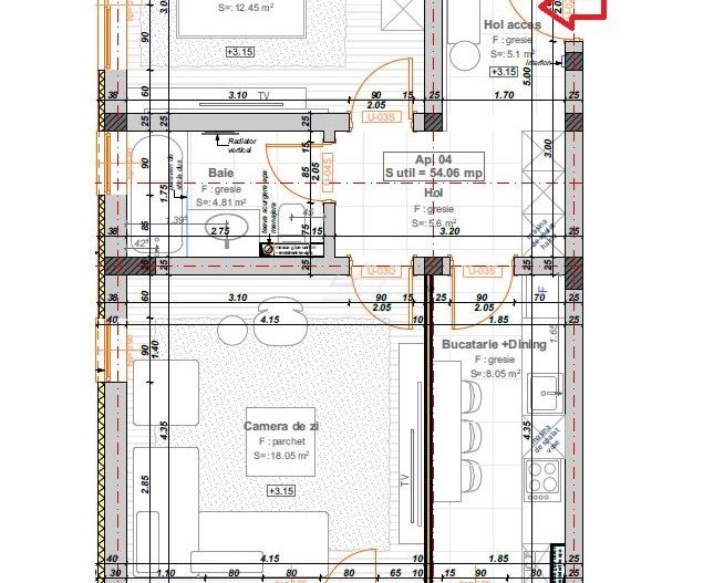 Decomandat. Spatios. Loc de parcare. - Poză 9