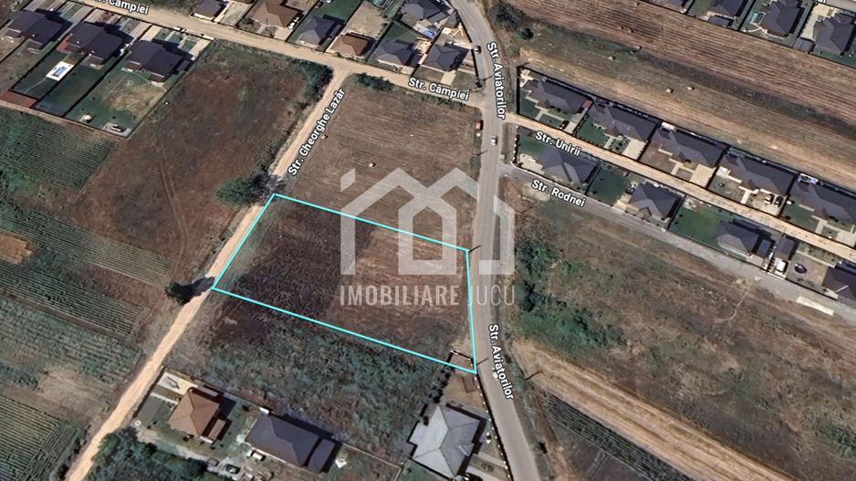 Teren 2900 mp colț | 2 fronturi | Aviatorilor | 165.000€ - Poză 2