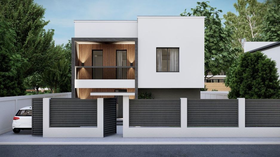 Vile PASIVE Otopeni 5 camere, 400m2 curte - Poză 3