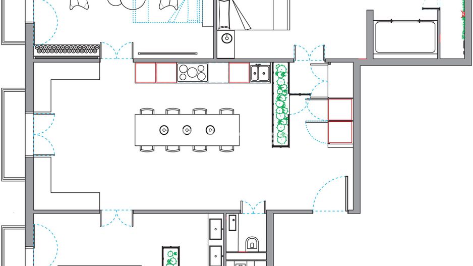 Apartament cu 3 camere în zona Dristor - Schiță 41