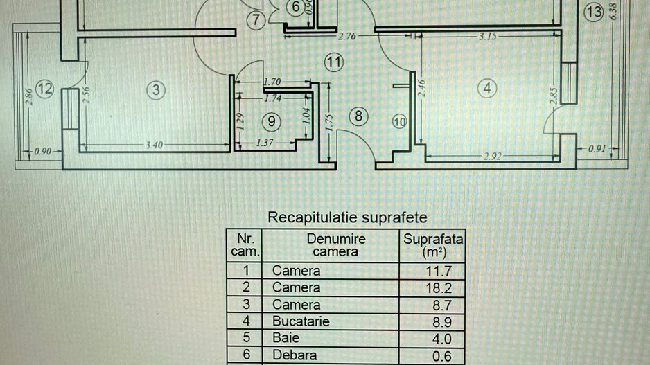 Vanzare Apartament 3 Camere Dristor- Vitan - Poză 10