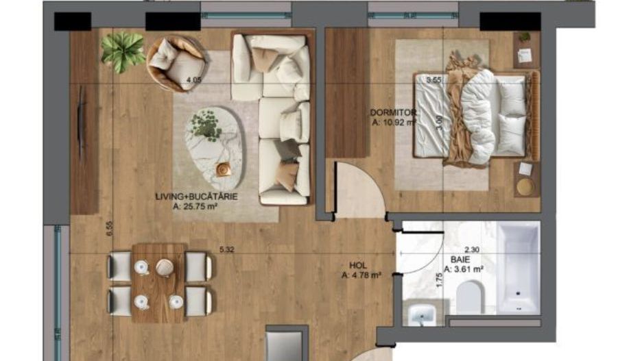APARTAMENT 2 CAMERE | UNIRII | PROIECT NOU - Poză 14