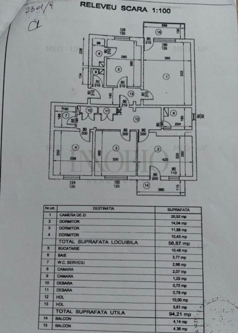 Apartament 4 camere | Renovat | 104 mp2 | Aviatiei - Aurel Vlaicu - Poză 14