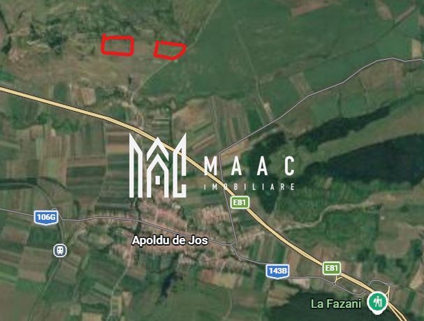 Teren extravilan de vânzare | Apoldu de Jos | 26.258 mp - Poză 1