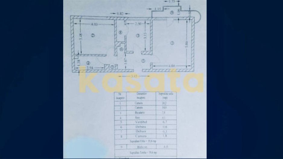 APARTAMENT 2 CAMERE | TEI  | DECOMANDAT | BLOC 1986 - Poză 8