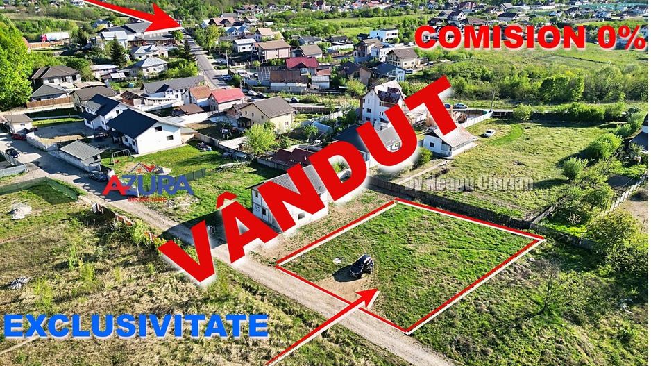 AZURA Imobiliare - Teren Hintesti 350 m din DN ! - Poză 1
