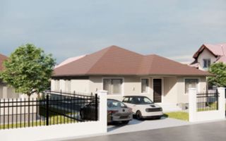 Casa 4 cam.2 băi,1 pivniță 1 dressing,500mp.teren,gard,pavaj - Poză 10
