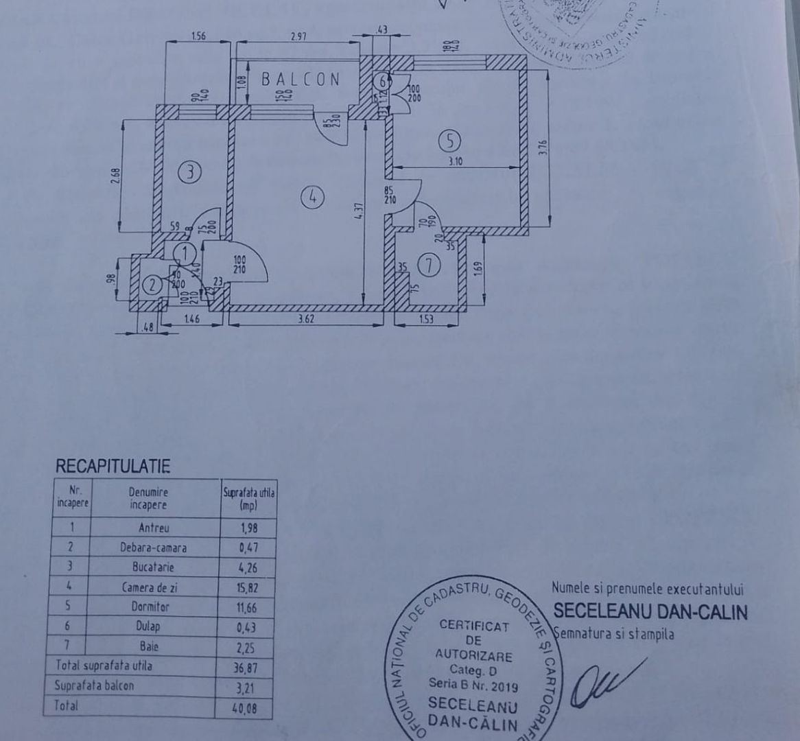 APARTAMENT 2 CAMERE POD BASARAB | BOXA INCLUSA - Poză 7