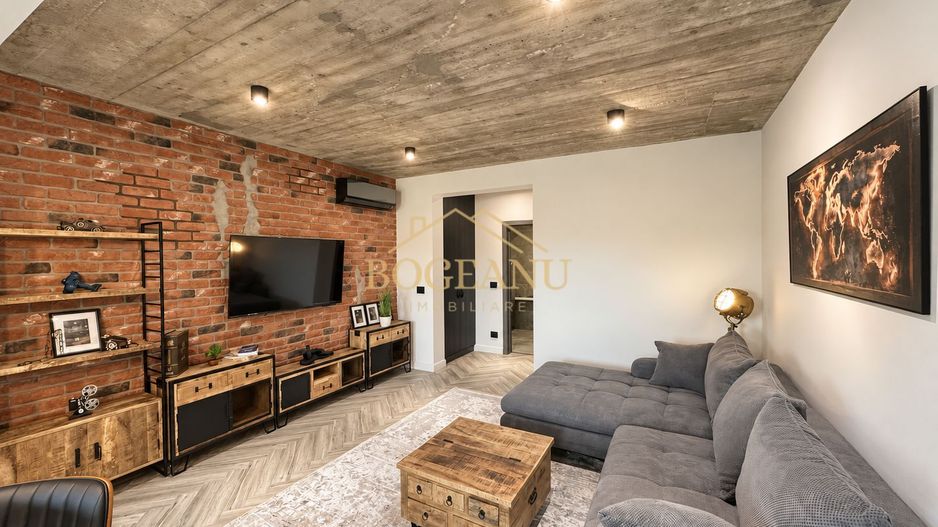 BG202-Apartament LUX 2 camere, mobilat,design industrial,parcare GIROC - Poză 2