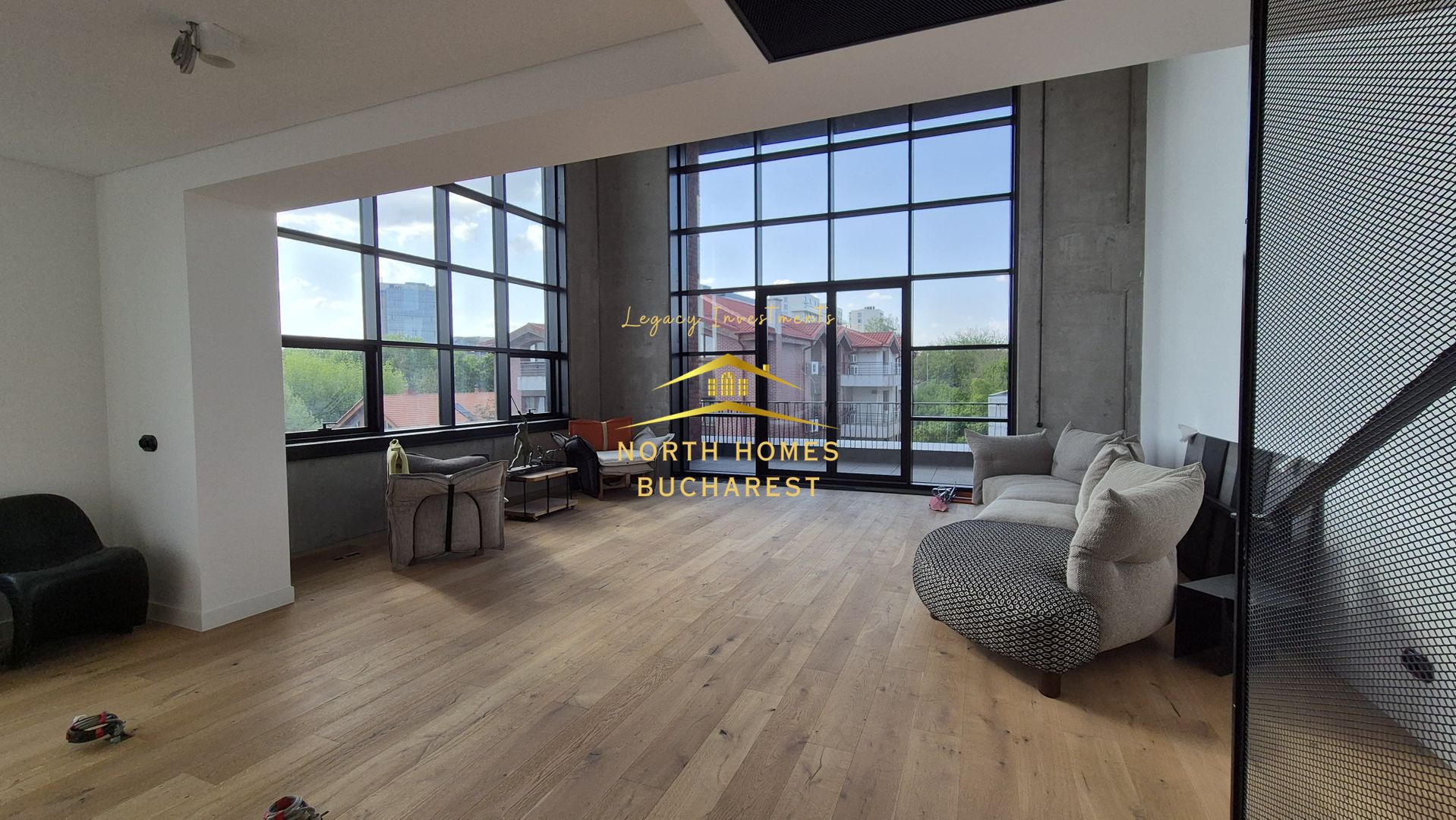 Loft 4 camere, 2 dormitoare si birou, 3 bai, terasa - Zona Floreasca - Poză 4