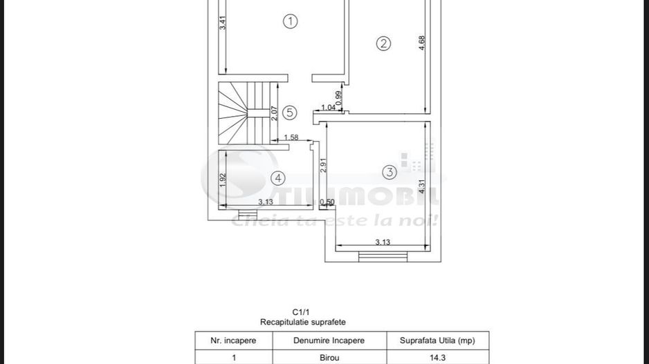 Casa Valea Lupului, 112 mp, curte 336 mp, AC, alarmă, 240.000 € - Poză 15