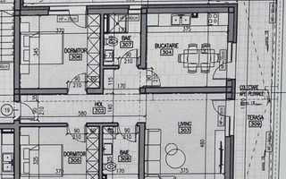 Apartament 3 camere, bloc nou, P+3, Ap.19, Et.3, Bl.1 - CP2438826 - Poză 6