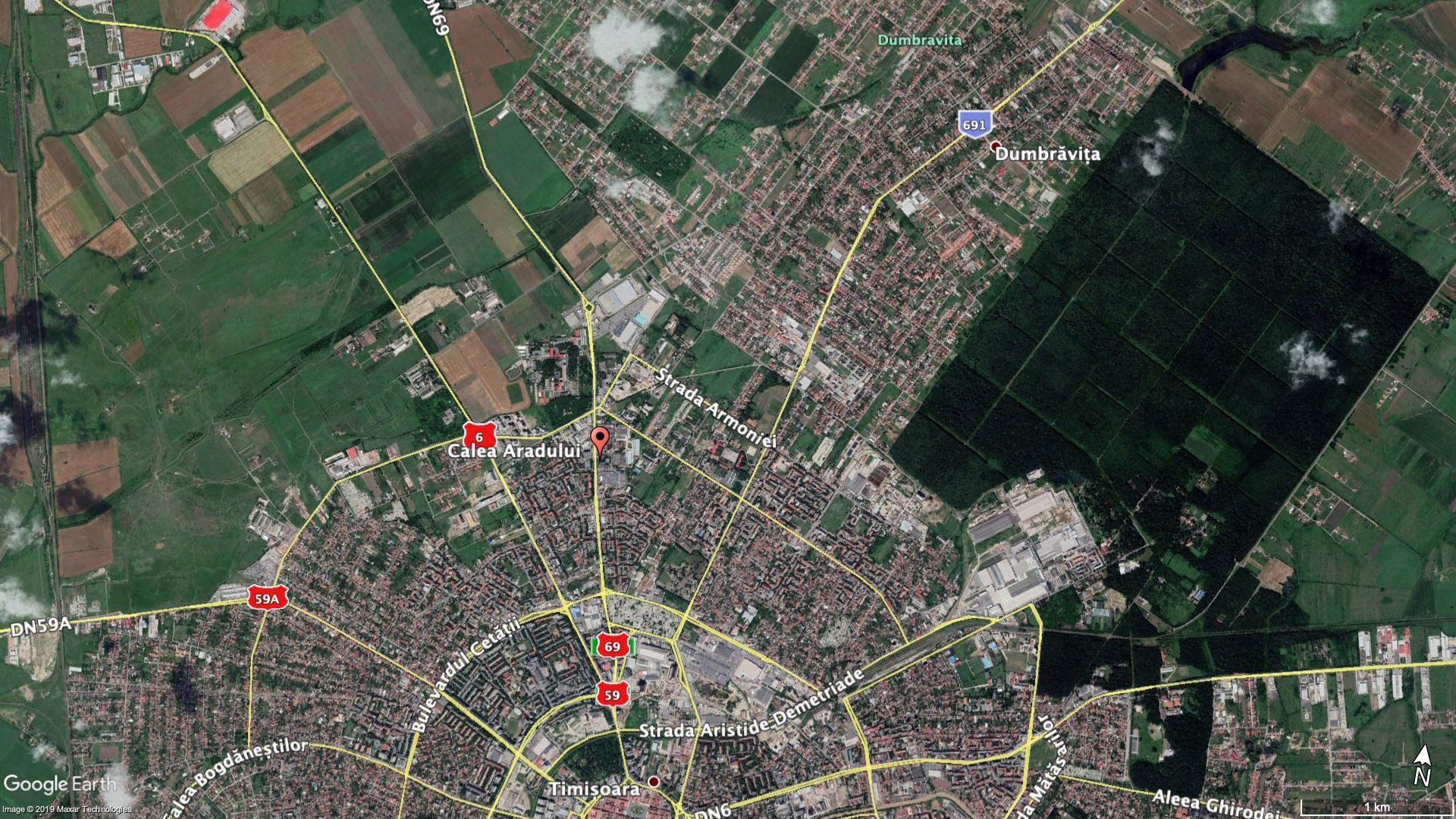 Teren intravilan zona Calea Aradului - Poză 2