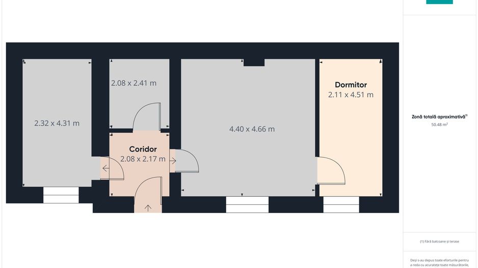 Apartament 2 camere la curte comună - Poză 20