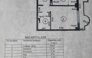 Apartament 2 camere decomandat, central - Poză 2
