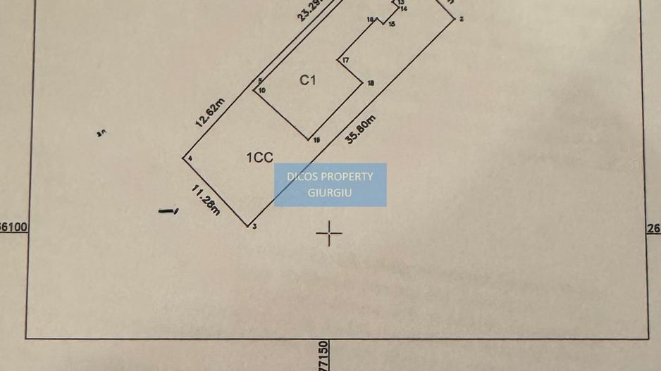 Casă de vânzare pe Strada Cetății, teren 428 mp - Schiță 19
