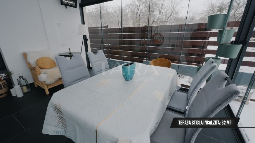 Casă modernă cu teren generos și panoramă superbă în Feleacu - Poză 8