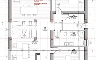 Casa individuala  5 camere 155 mp/utili, teren 516 mp, Bod/Brasov - Schiță 3