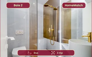 Cortina North || 3 camere || Prima închiriere - Poză 12