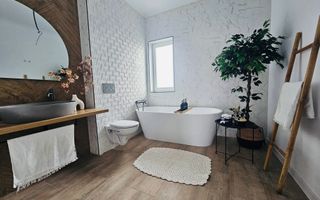 Moșnița Veche | 1/2 Duplex | 110 mp utili | Toate utilitatile|  Dormitor parter - Poză 9