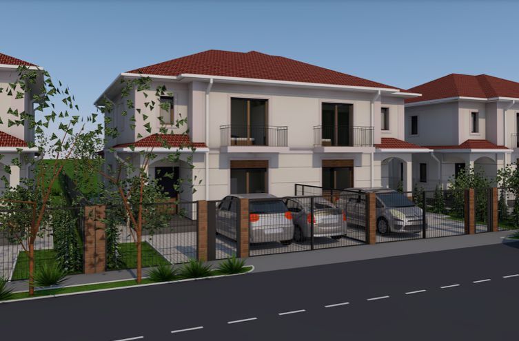 Duplex 4 camere cu teren generos - Poză 1