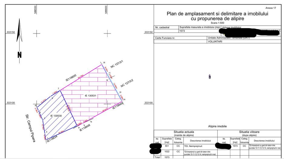 Teren de vânzare || Drumul Pipera || Ideal dezvoltare imobiliară - Schiță 4