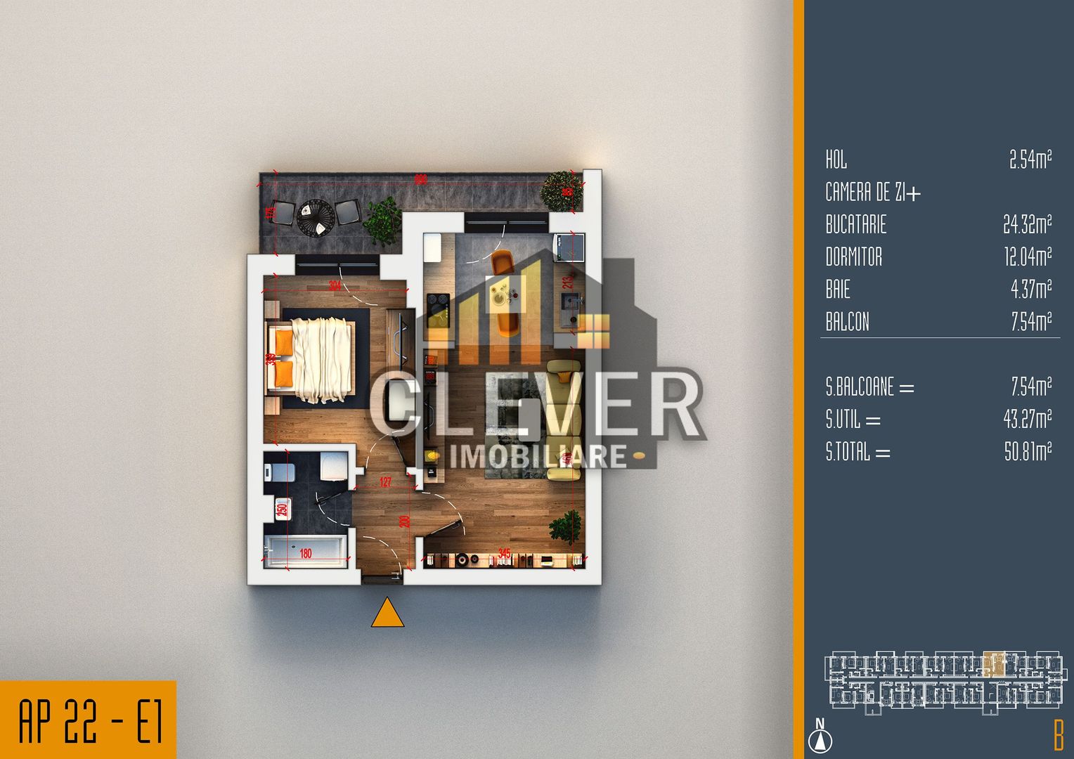 PROMO Apartament 2 camere-Ideal Investitie Theodor Pallady - Poză 3