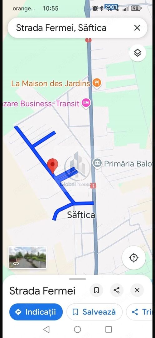 Teren 550 mp Saftica - Poză 1