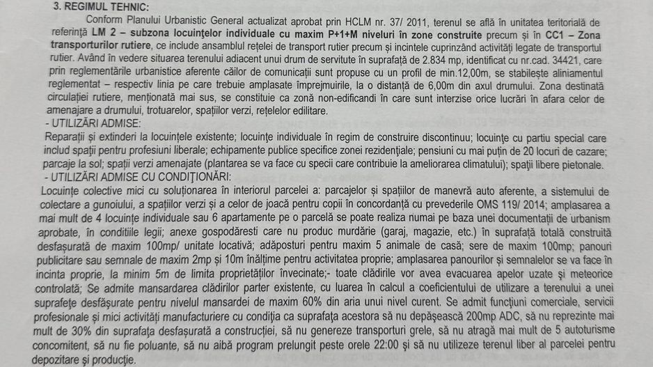 De vânzare teren intravilan 1385 mp, intrare Hodivoaia / Șos. Alexandr - Poză 2