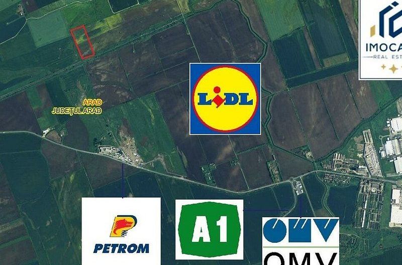 Teren Extravilan Agricol 2 ha locație în zona dezvoltare Arad - Poză 1