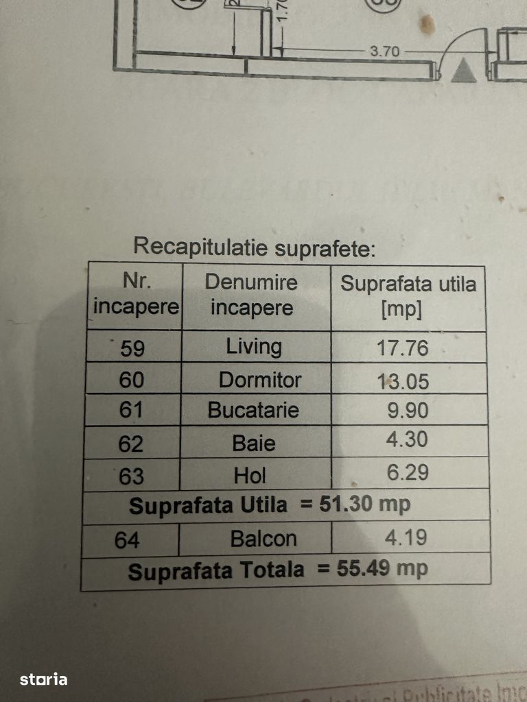 Apartament 2 camere, bloc nou,  21 Residence, Militari - Schiță 15