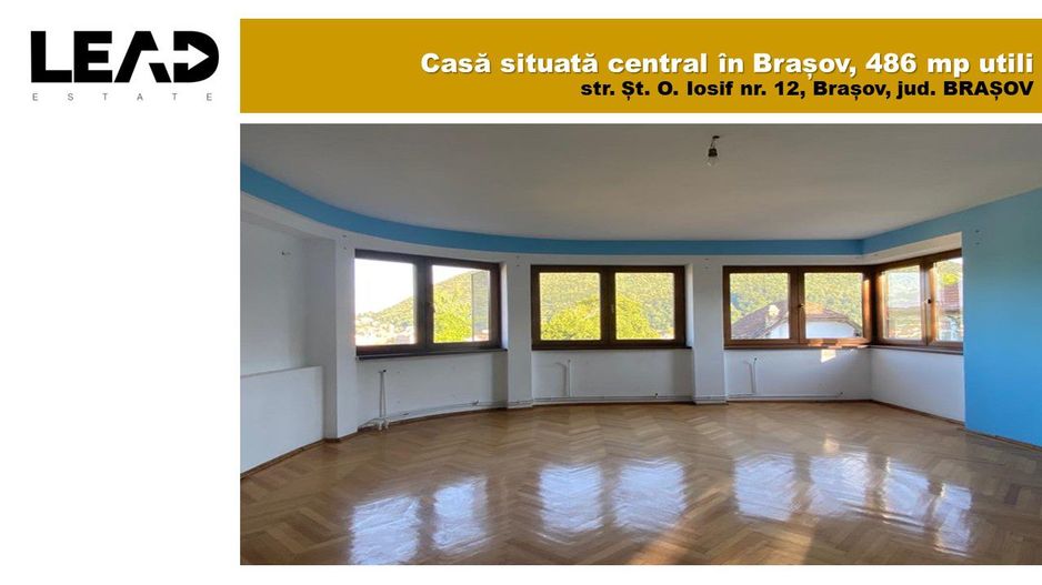 Casa deosebita, 7 camere, Ultracentral in Brasov, 486 mp utili! - Poză 1