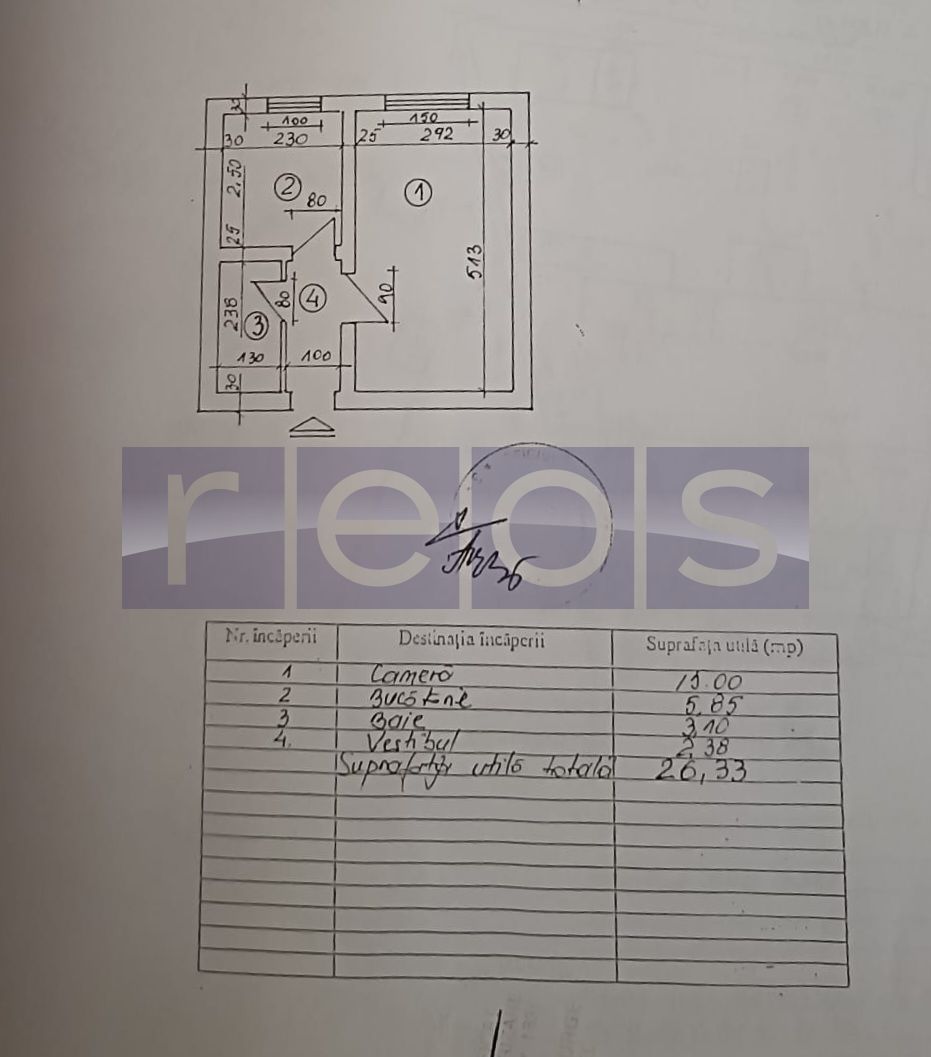 VANZARE GARSONIERA 26mp DECOMANDATA NICOLAE GRIGORESCU TITAN - Poză 10