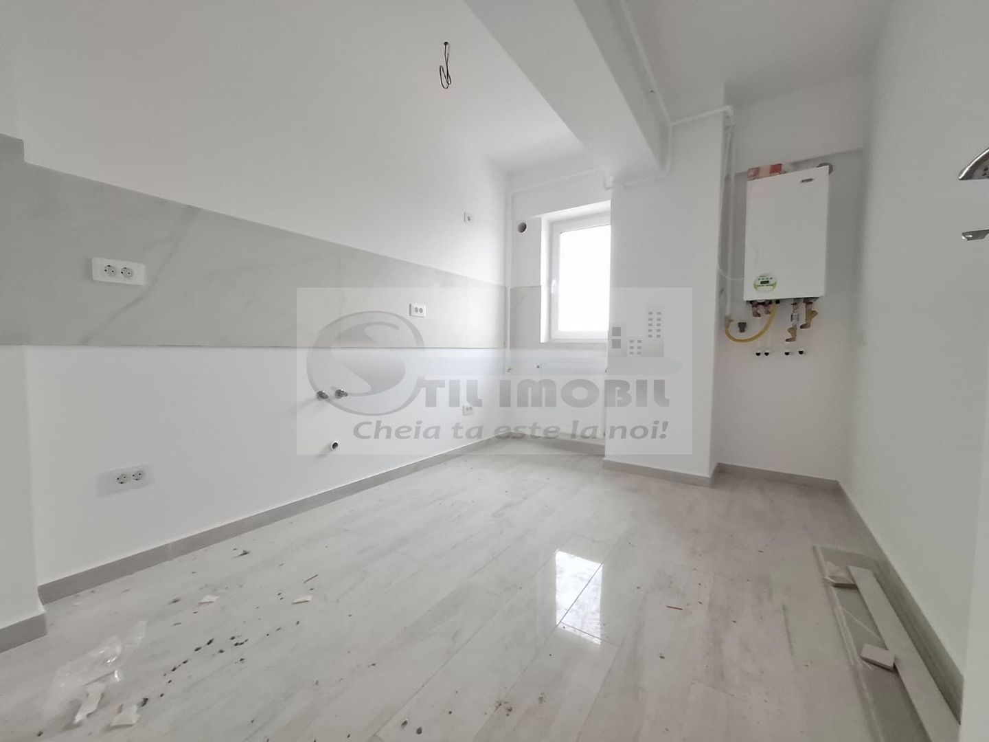 Apartament 1 camera de vanzare in Iasi, Galata, 44,62 mp, baie cu geam - Poză 3