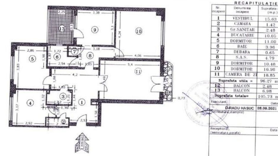 Apartament 4 camere renovat | Unirii - Fântâni | Bloc 1991 | Etaj 1 - Poză 11