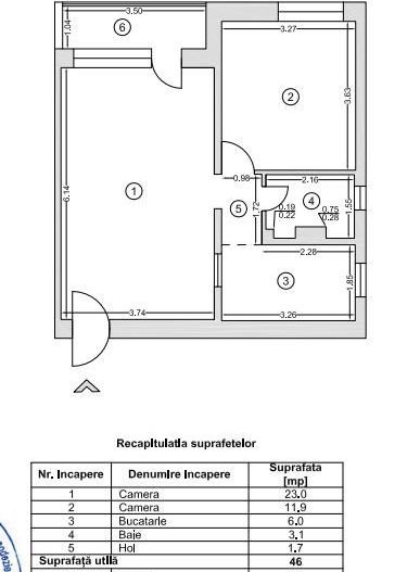 Apartament 2 camere CENTRALA PROPRIE | DRUMUL TABEREI - Poză 11
