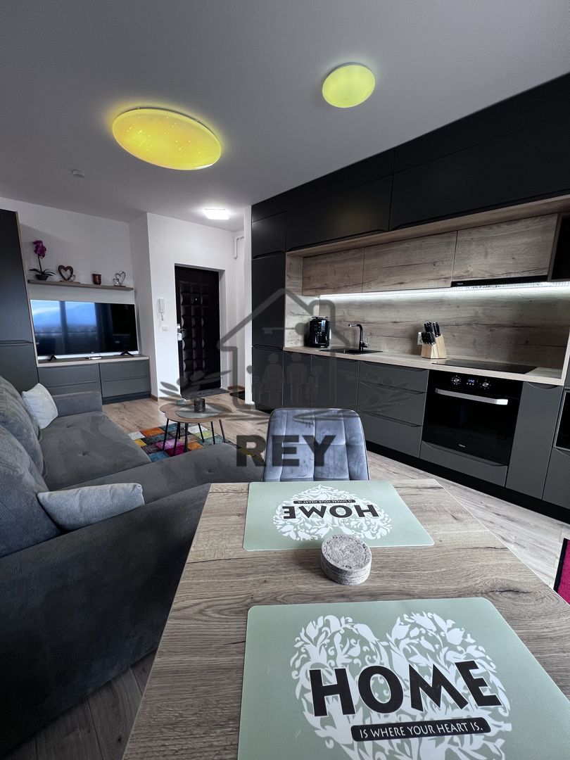 Apartament 2 camere premium, mobilat complet, vedere munți | Turnișor, Sibiu - Poză 1