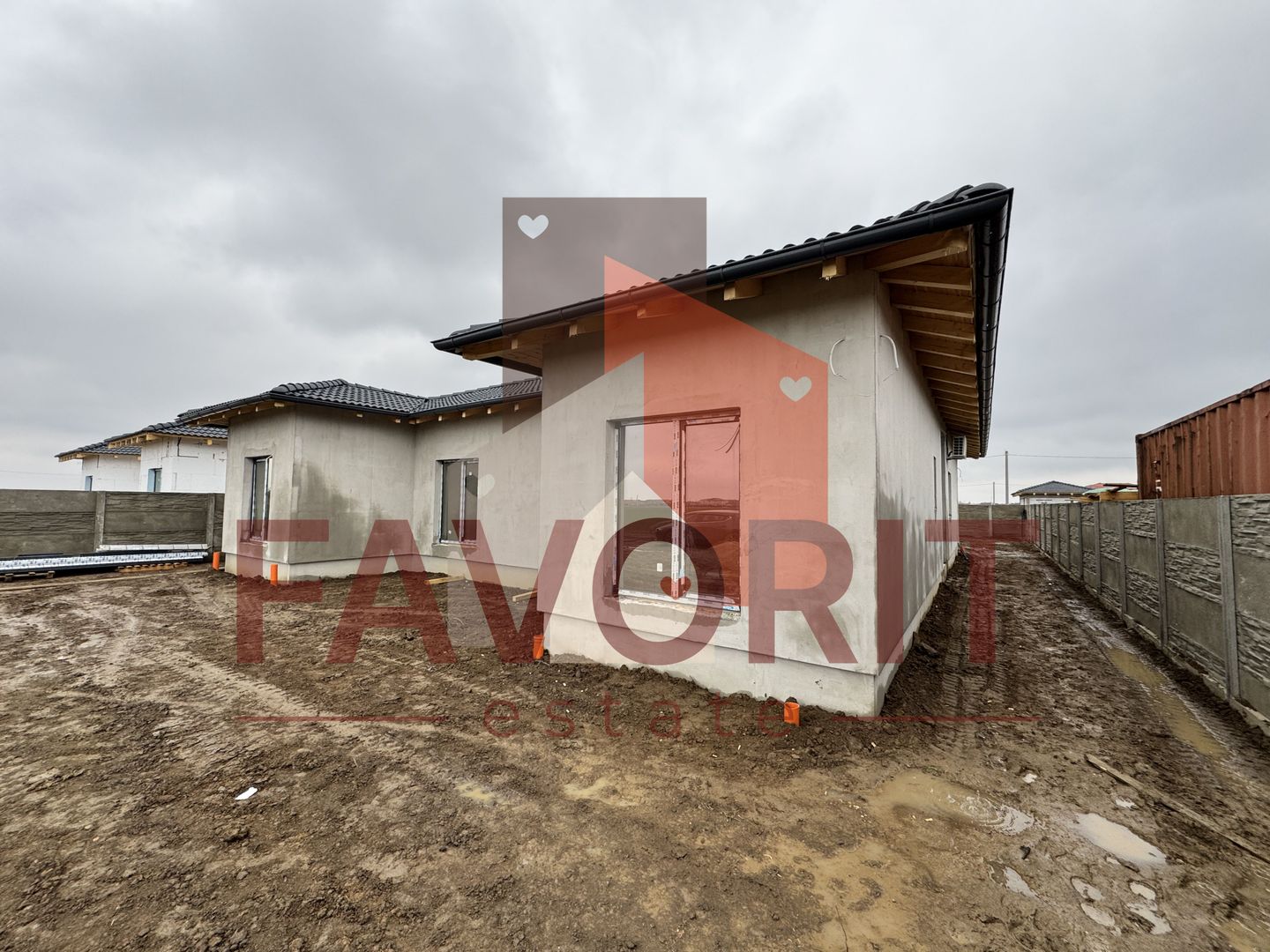 Duplex in Mosnita. 3 dormitoate. Pe parter. Finisaje la alegere - Poză 1