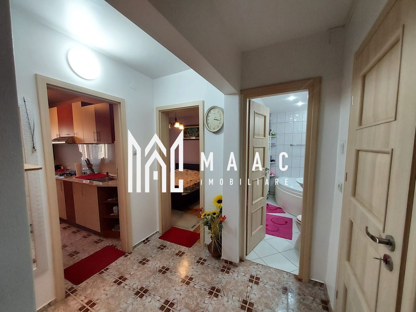 Apartament 2 camere decomandat | Ștrand, Sibiu | 50 mp, etaj 3, balcon - Poză 12