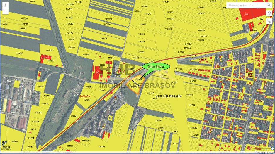 Teren dezvoltare rezidentiala Blocuri – Rasnov zona Chimica | PUZ | 144 Ap - Poză 5