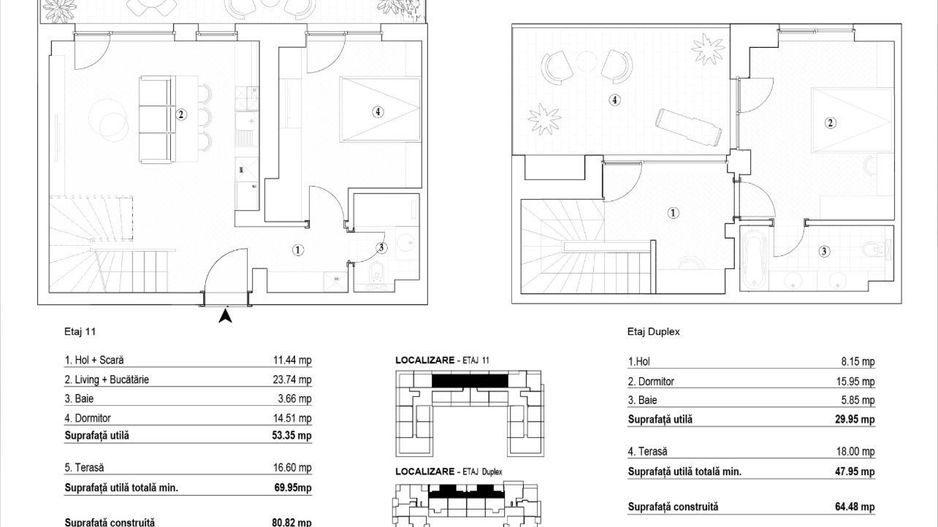 De Inchiriat Apartament 3 Camere de Lux, pe 2 Nivele, Sebastian sect.5 - Poză 39