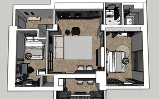 Apartament 3 camere***mobilat LUX//Piata Romana - Poză 24