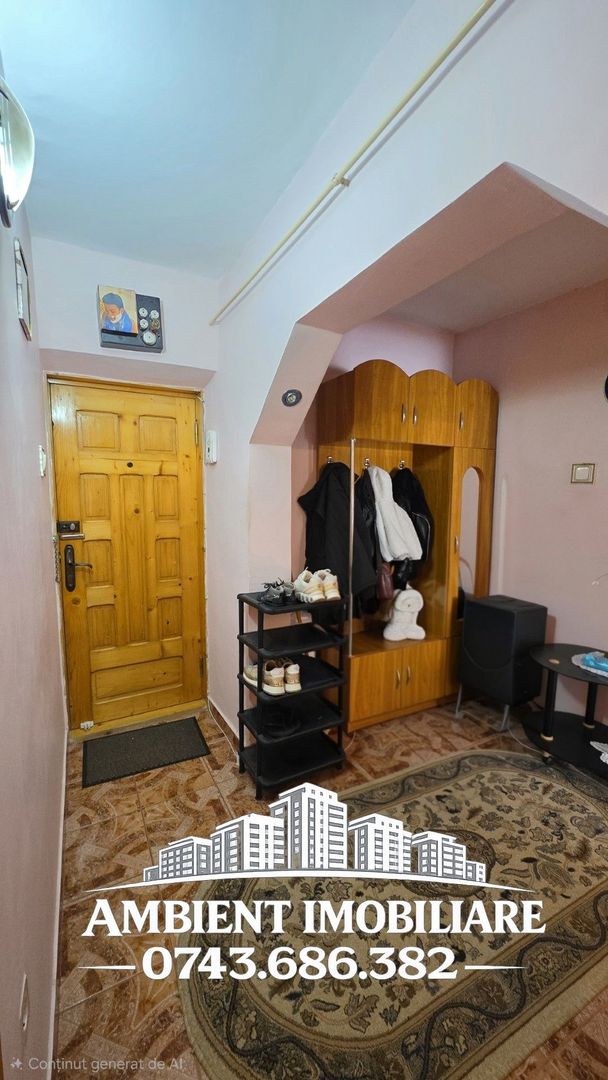 Apartament cu 2 camere, etaj 4, mobilat și utilat, VASLUI - zona ANA IPATESCU; - Poză 3