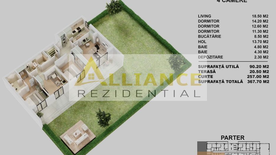 🏡 APARTAMENTE NOI LA PARTER - CURTE PROPRIE - Poză 1