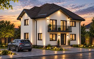 Casă individuală cu 5 camere, 148 mp utili, teren 450 mp – Cristian, Sibiu - Poză 1