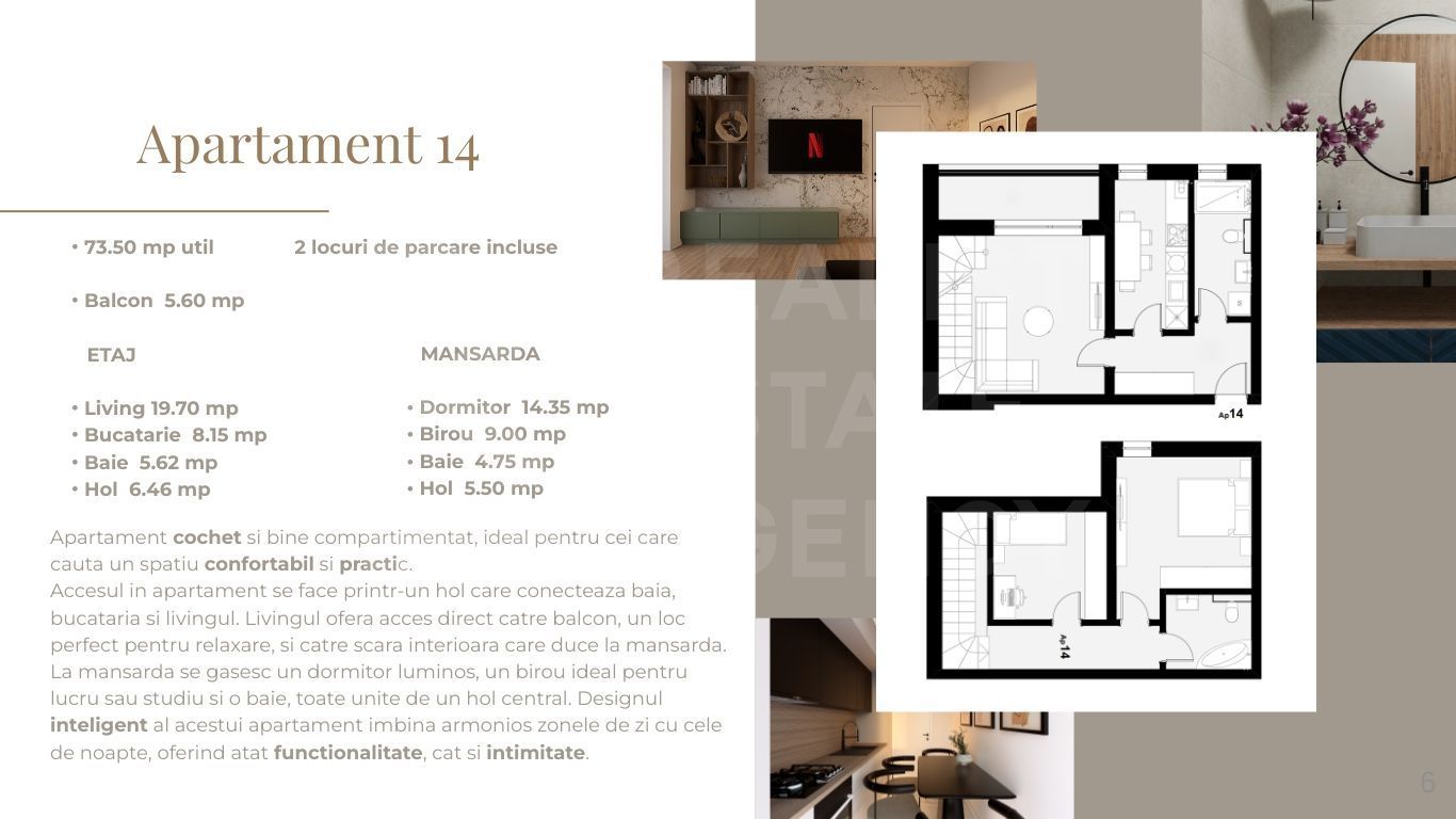 Vânzare, apartament, 3 camere, Giroc, Timiș - Poză 2