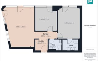 Apartament 3 camere cu gradina in zona Gara de Nord - Poză 5