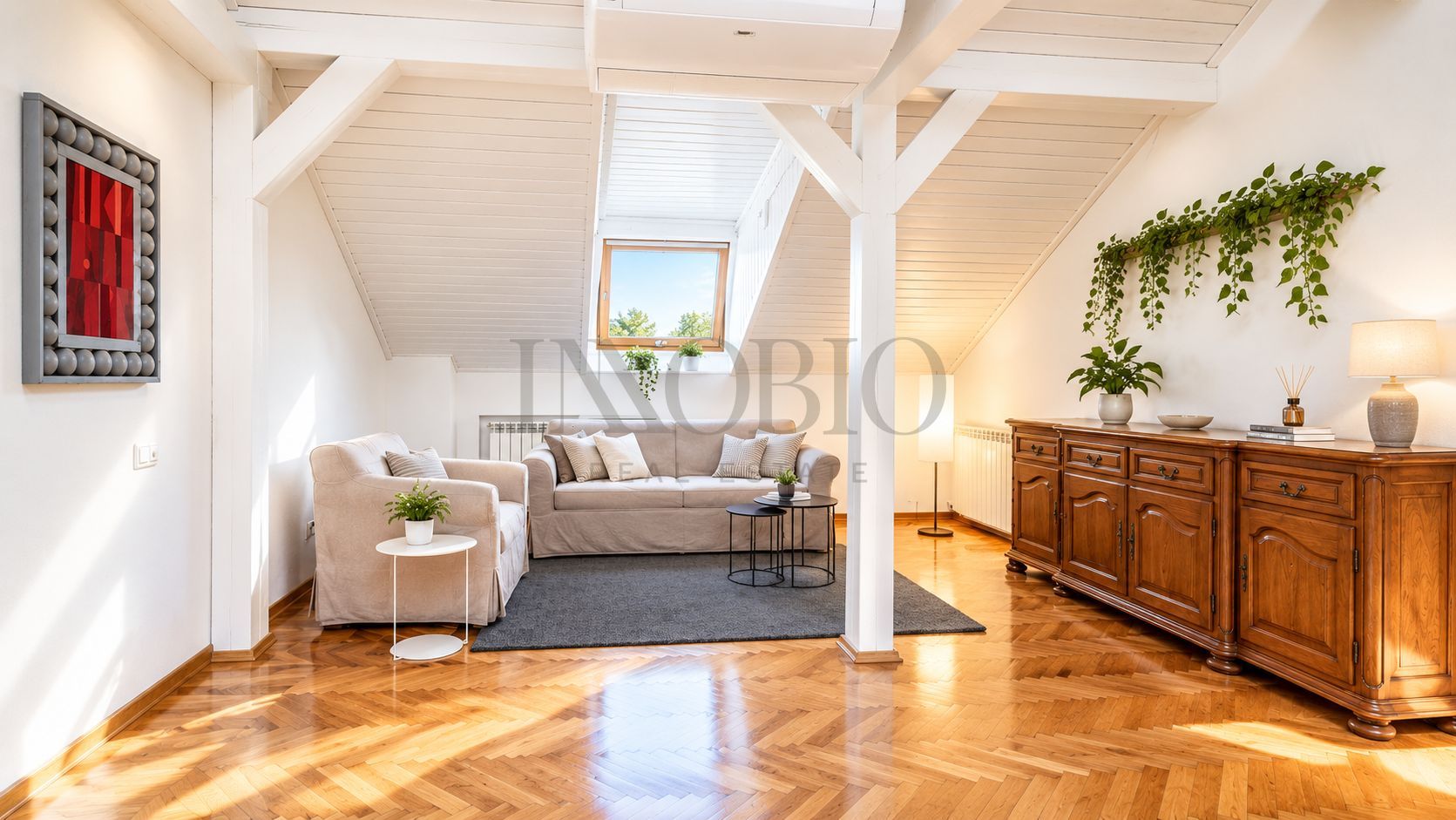 Apartament Renovat 150 MP Dorobanți | Mansardă, Șemineu - Poză 1