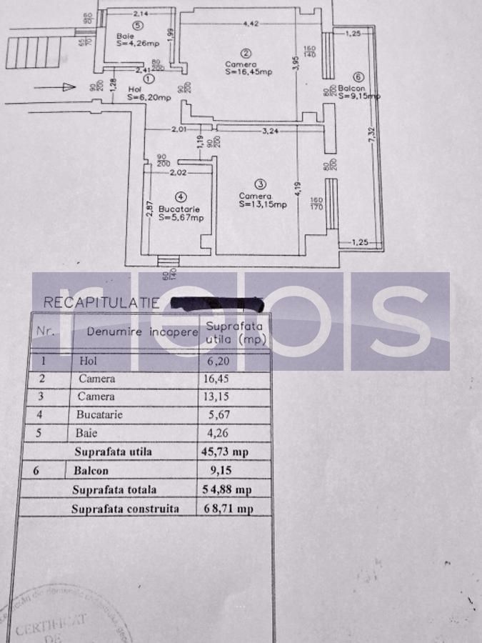 VANZARE 2 CAMERE | METROU | PARCUL BAZILESCU | - Poză 13