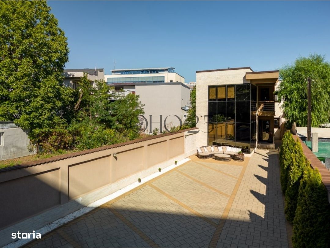 Vilă design spectaculos, 120mp, 8 parcări, pentru locuință,home office - Poză 2